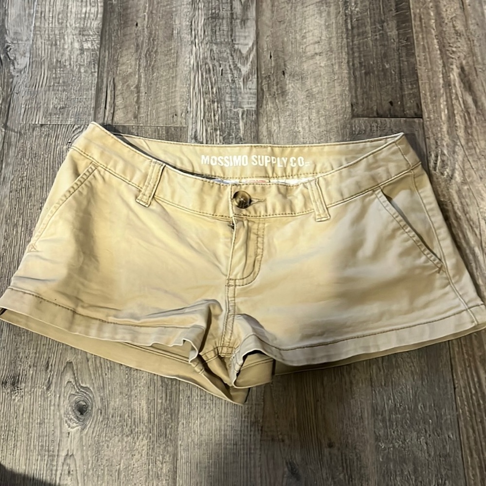 Junior Girls Khaki Shorts